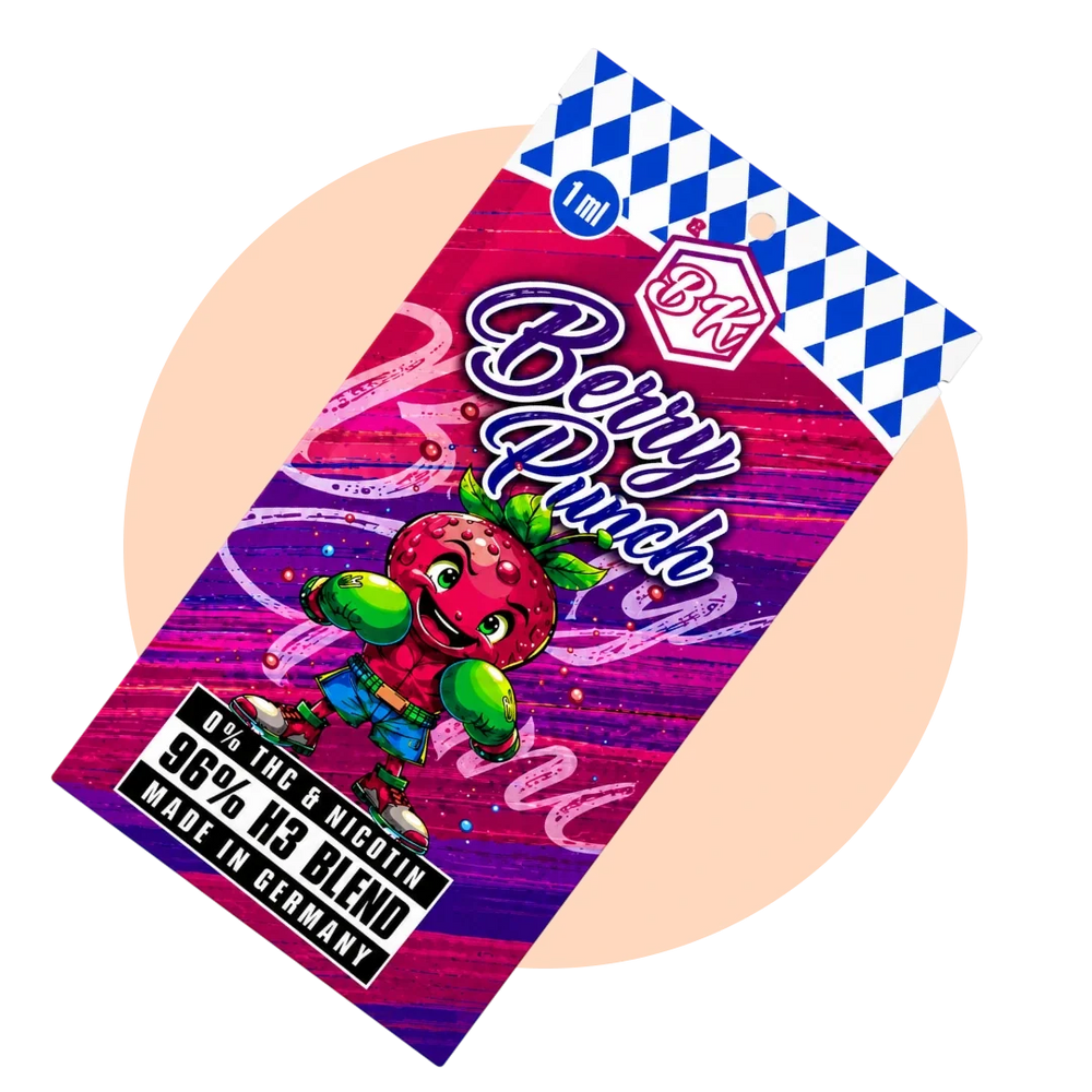 Bavarian Krauts H3 Vapes Berry Punch 1ml richtig verwenden