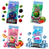 Superior Vape Probierpaket: Vapes Juicy Berry, Watermelon Cherry, Peach Bubblegum und Iced Bonbon, 4 Vapes