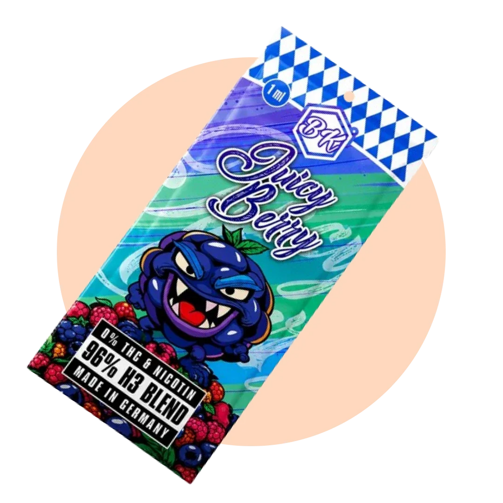 Bavarian Krauts H3 Vapes Juicy Berry 1ml richtig verwenden