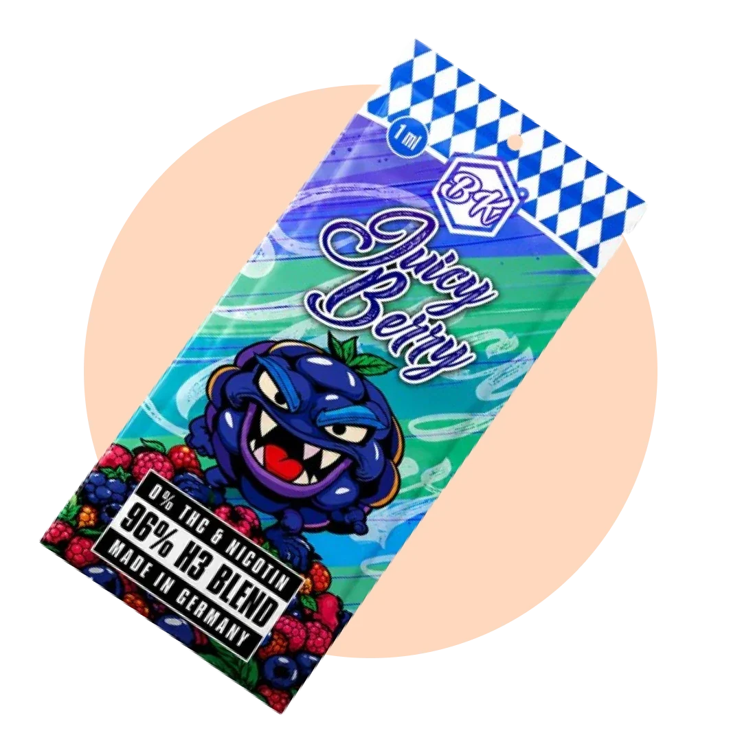 Bavarian Krauts H3 Vapes Juicy Berry 1ml richtig verwenden