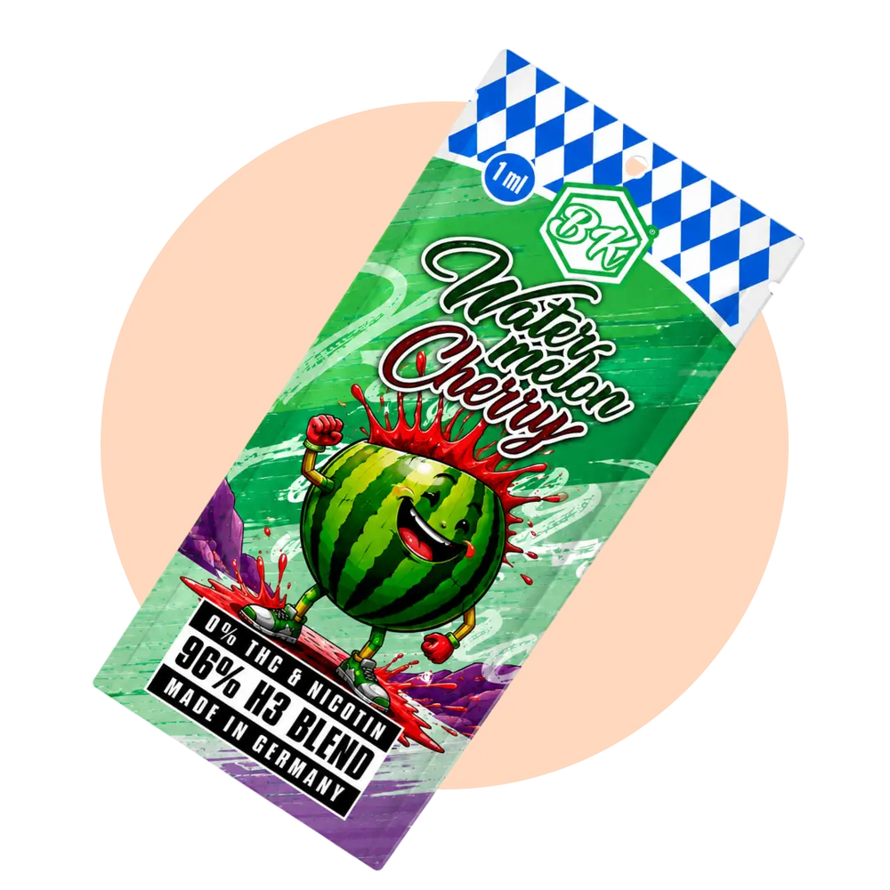 Bavarian Krauts H3 Vapes Watermelon Cherry 1ml richtig verwenden